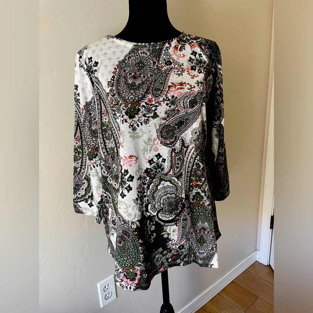 Allison Dailey Paisley Tunic